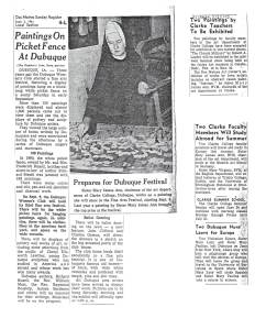 Artist nun prepares for Dubuque art show